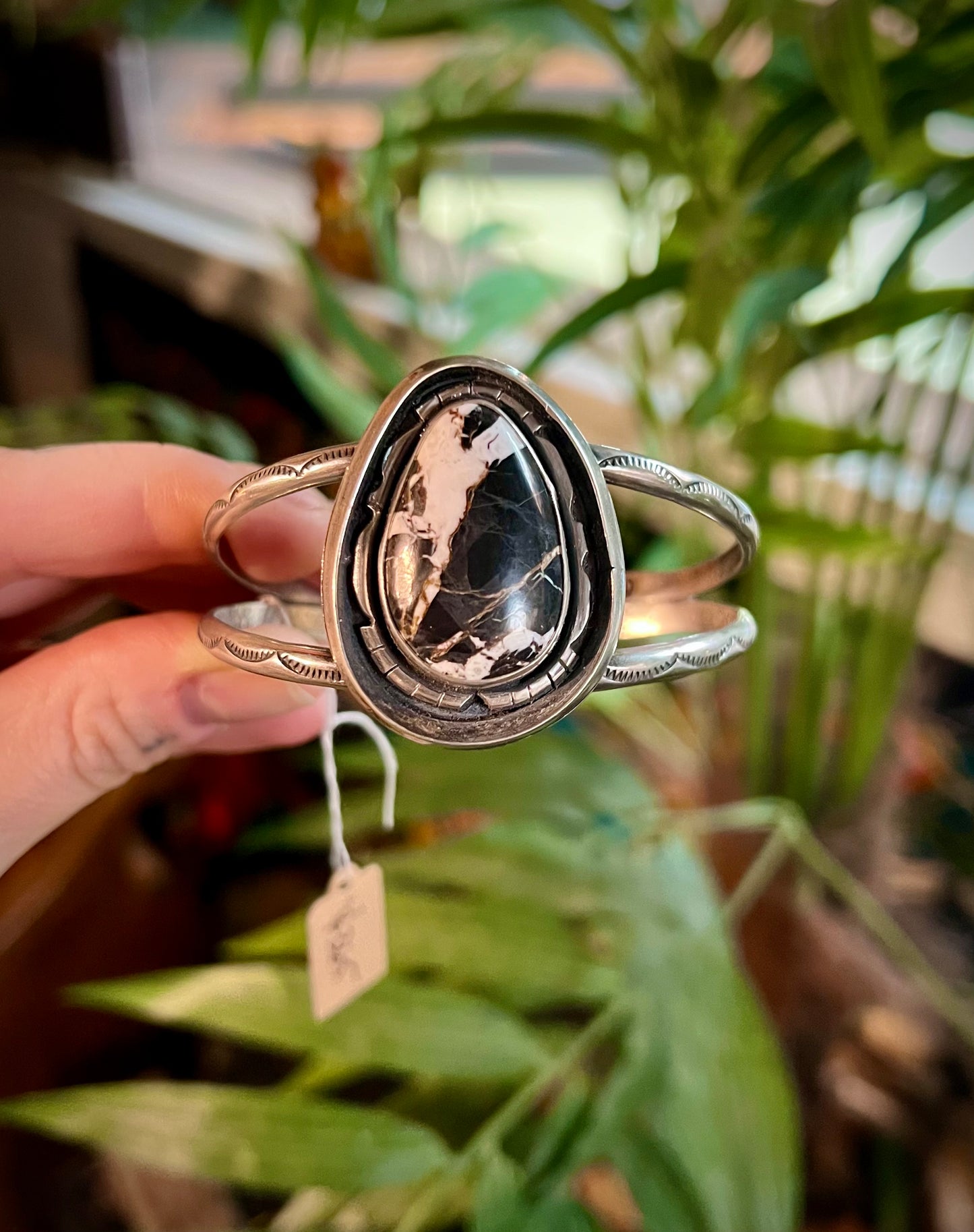 White Buffalo Cuff Bracelet (M/L)