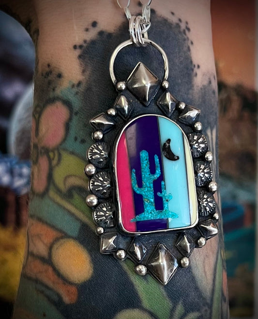 Desert Portal Pendant & 20” Chain