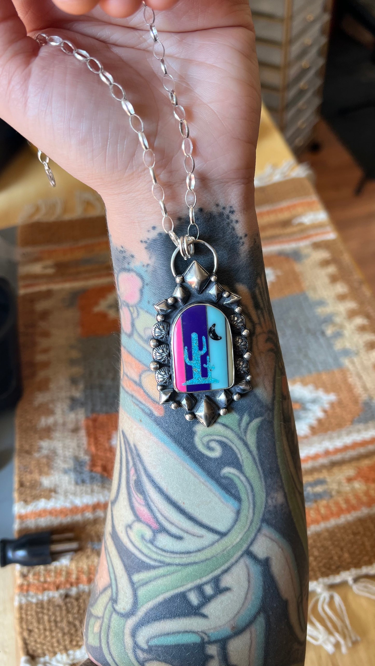 Desert Portal Pendant & 20” Chain
