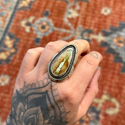 Royston Ribbon Ring | Size 7