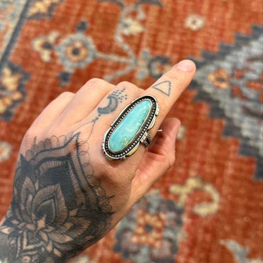 Candelaria Hills Variscite Ring | Size 9.5