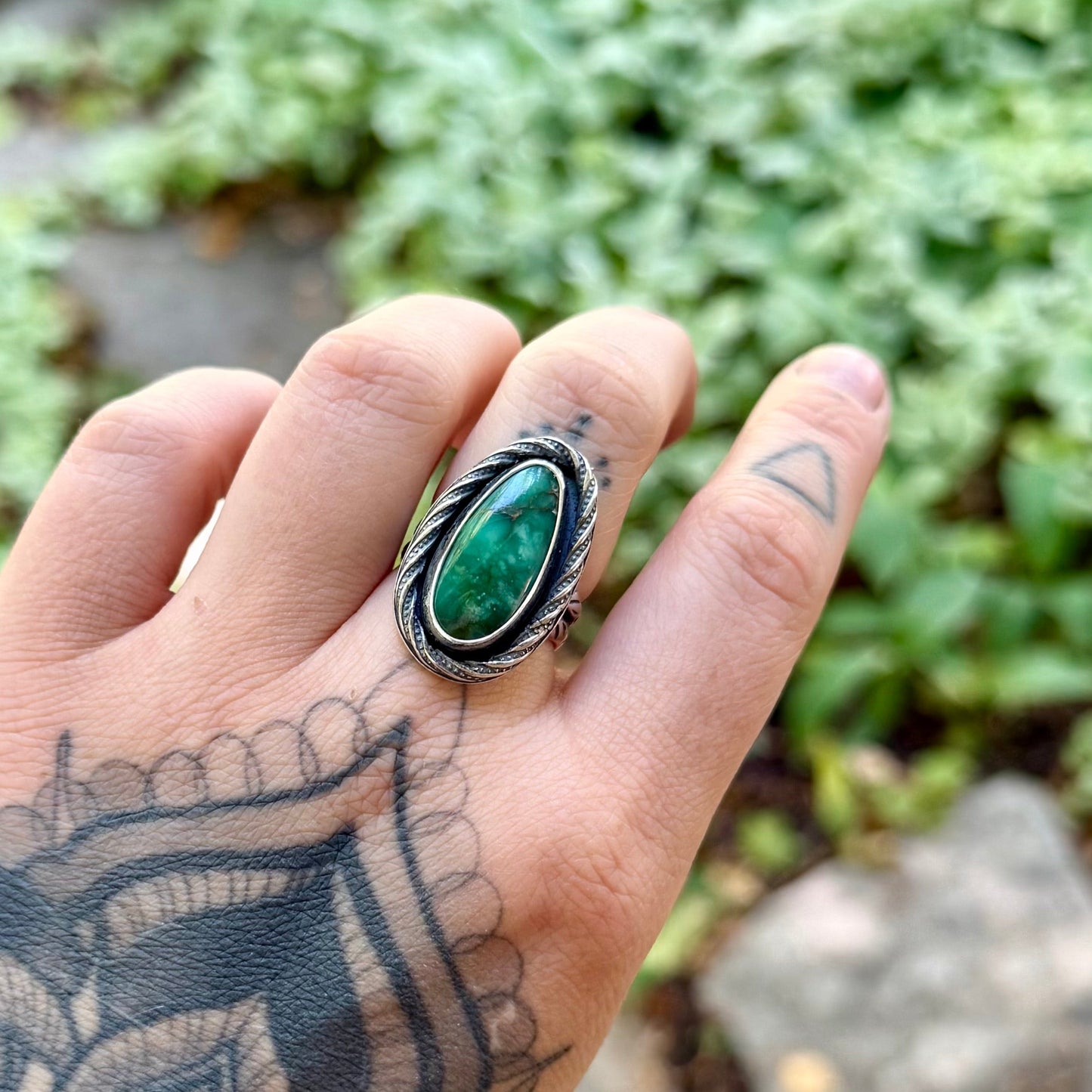Candelaria Hills Variscite Ring | Size 7.25