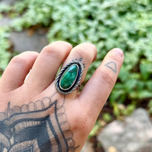 Candelaria Hills Variscite Ring | Size 7.25