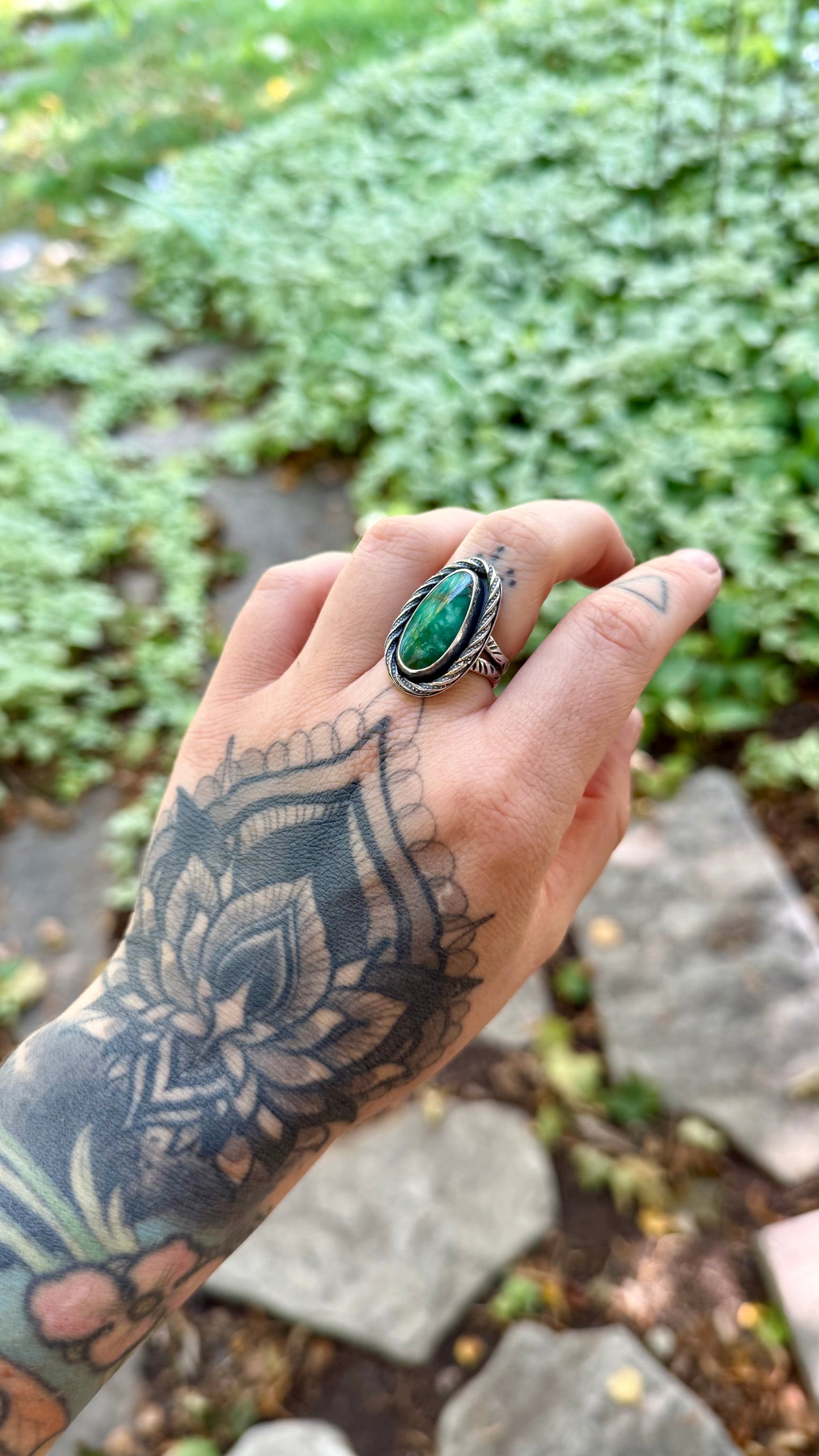 Candelaria Hills Variscite Ring | Size 7.25