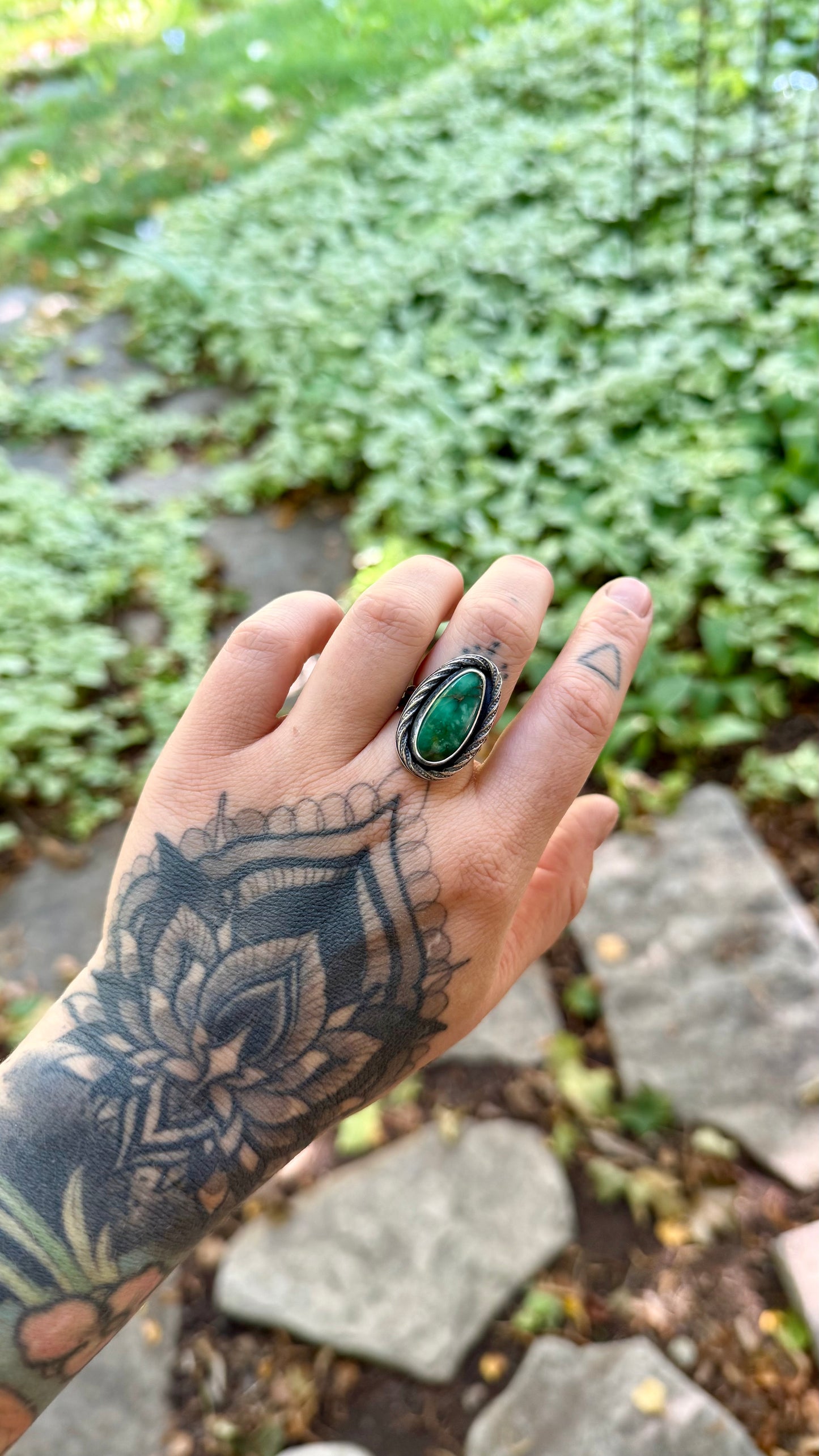 Candelaria Hills Variscite Ring | Size 7.25