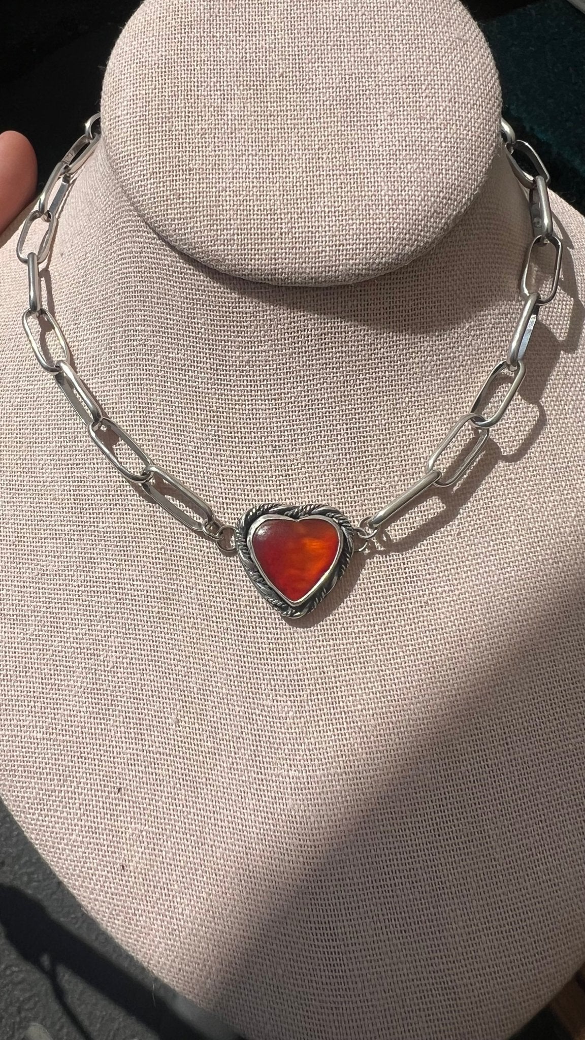 Aurora Opal choker - Cosmic Heart Arts