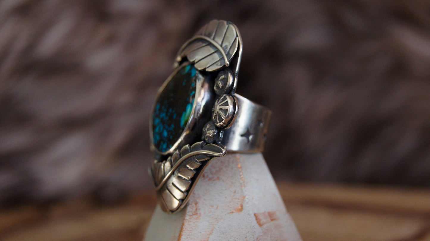 Blue Moon Statement Ring - US Size 6.25/6.5